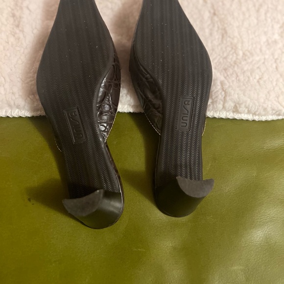 unisa Size 10 B brown texture mule - Picture 5 of 7